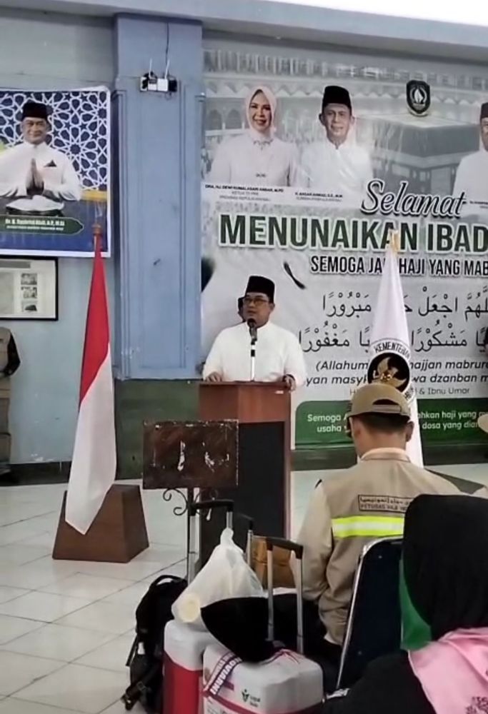 438 Jemaah Haji Asal Pekanbaru Resmi Diberangkatkan, Pemprov Riau Titip Doa untuk Daerah