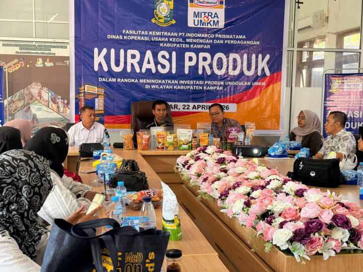 UMKM Kampar Didorong Tembus Ritel Modern, Disperdagkop Gandeng Indomaret dan Alfamart