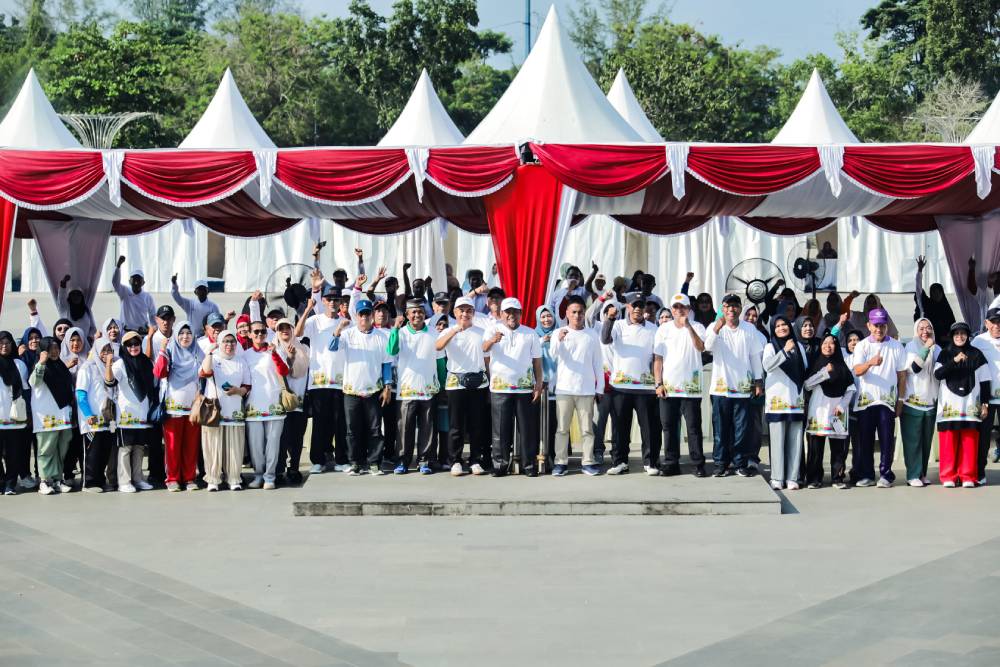 Silaturahmi Pensiunan Dumai Bersama BRK Syariah Meriah, Wawako Sugiyarto Beri Apresiasi