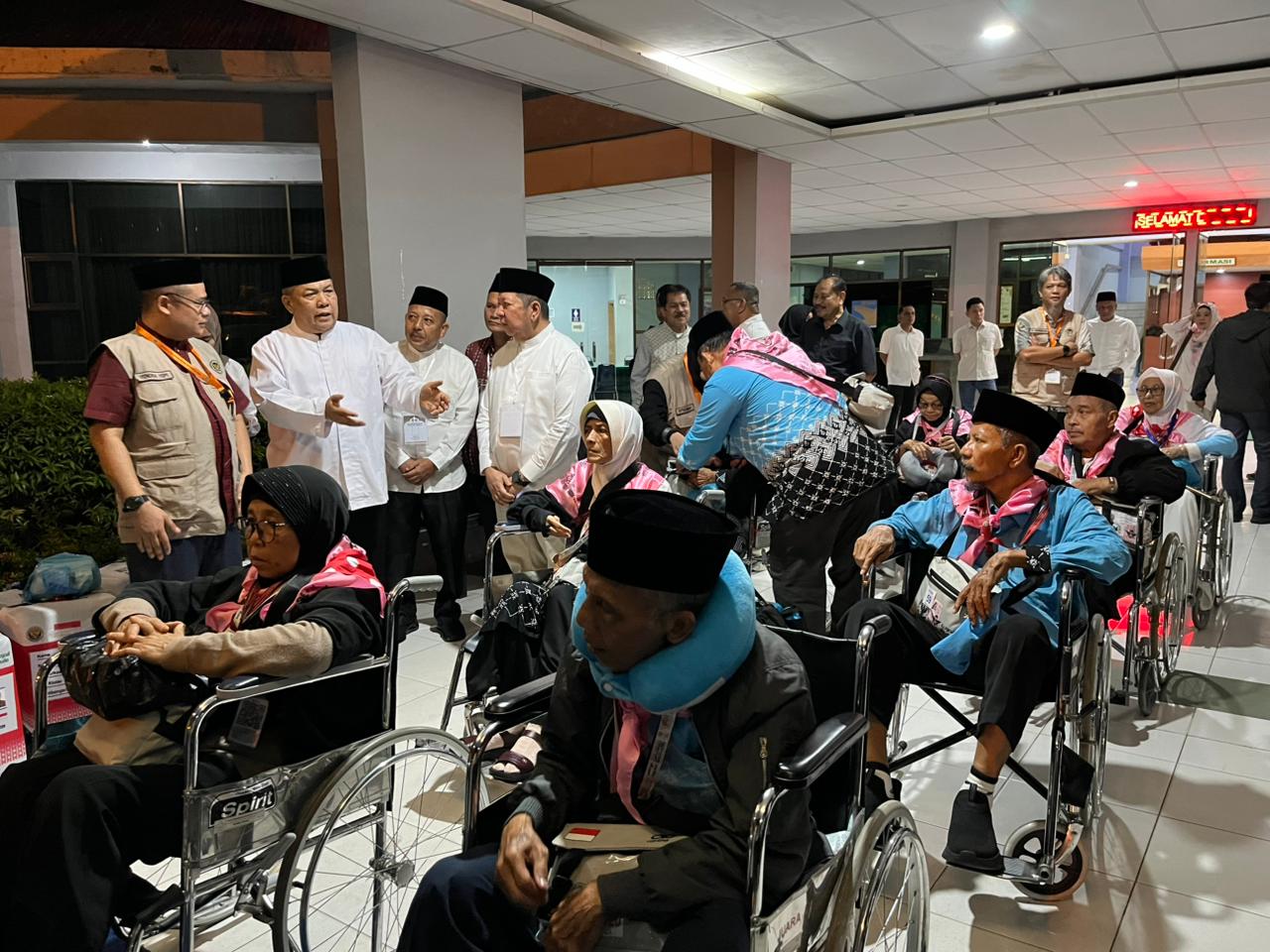 Plt Gubernur Riau Lepas Kloter 4 Jemaah Haji Asal Pekanbaru Menuju Tanah Suci