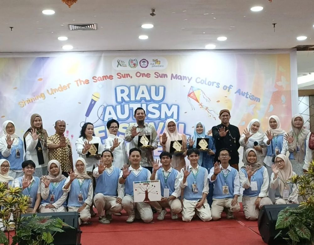 Riau Autfest 2026 Jadi Ajang Edukasi dan Ekspresi Anak Autisme di Pekanbaru