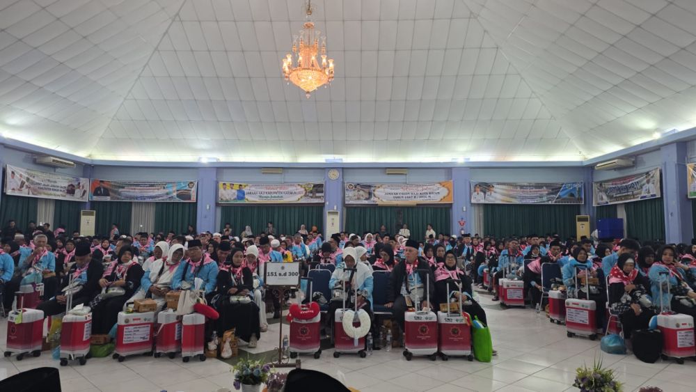 883 Jemaah Haji Riau Tiba di Madinah, 7 Orang Tertunda karena Kesehatan
