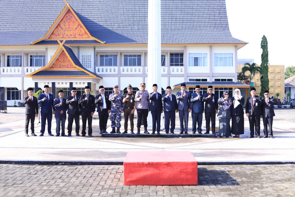 Sekda Sudandri Pimpin Upacara Otda ke-30 di Meranti, Tekankan Sinergi Pusat-Daerah