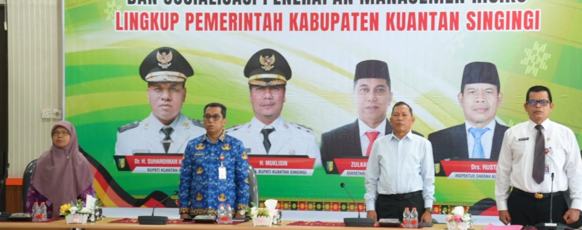 Pemkab Kuansing Dorong Penguatan Tata Kelola Lewat Penilaian SPIP dan Manajemen Risiko