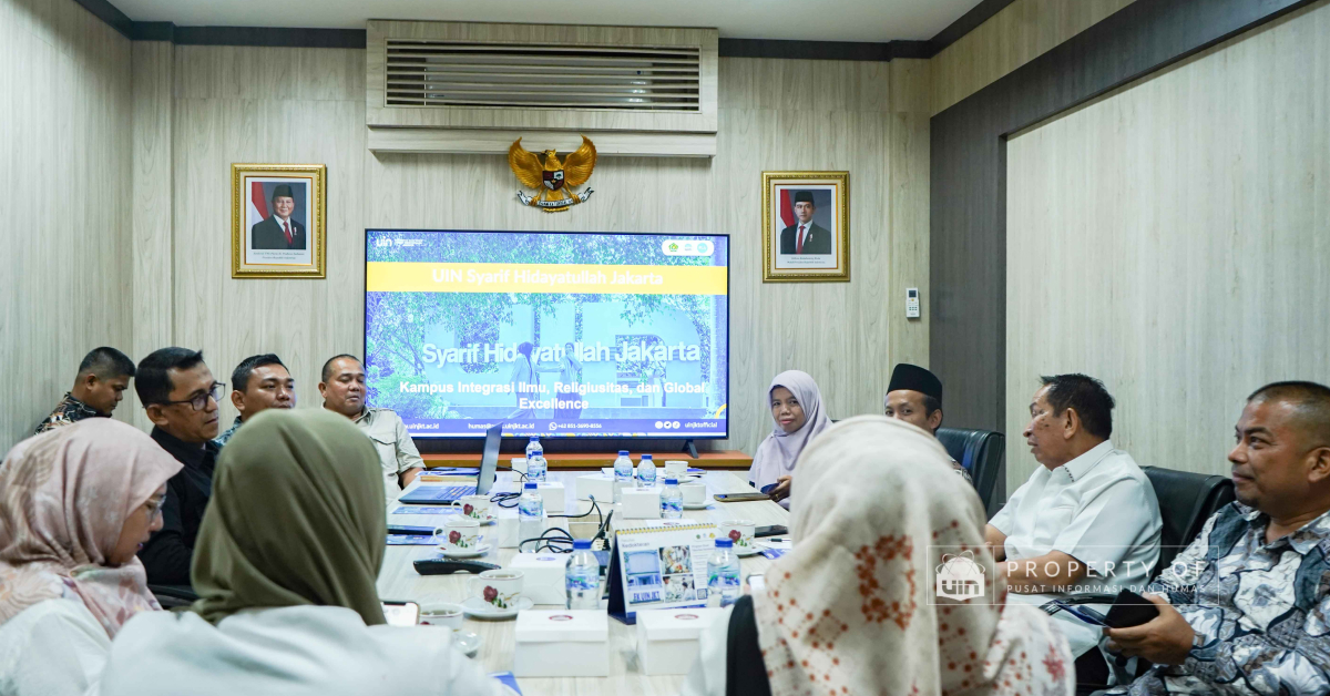 Perkuat Kerja Sama PTKIN, UIN Jakarta Sambut Pesantren Teknologi Riau