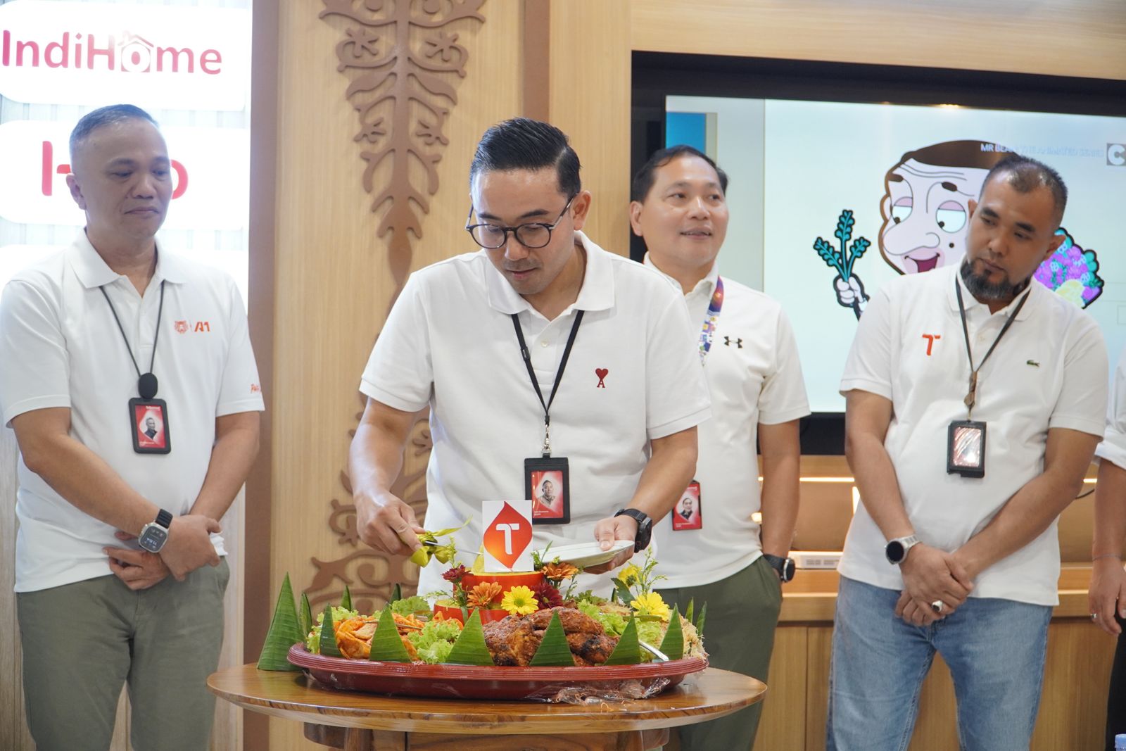 Telkomsel Resmikan Wajah Baru GraPARI Sudirman & Living World Pekanbaru