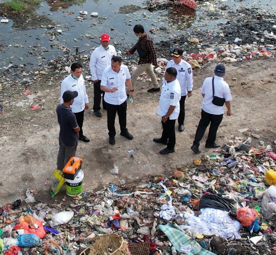 Tinjau TPA Gogok, Wabup Meranti Muzamil Baharudin Tegaskan Komitmen Pengelolaan Sampah
