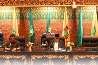 DPRD Riau Gelar Paripurna Agenda Penyampaian LKPJ Kepala Daerah Tahun 2025 