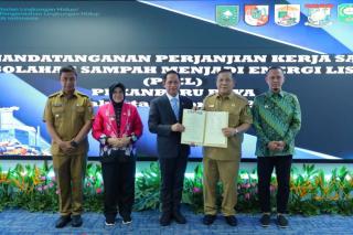 Pemprov Riauâ€“Kementerian LH Sepakat Bangun PSEL, Sampah Disulap Jadi Energi Listrik
