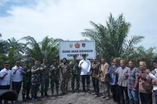 Pemkab Inhil Dukung Batalyon Ketahanan Pangan, Kemhan Tinjau Lokasi Strategis di Kempas