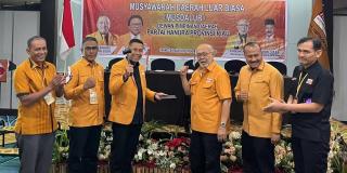 Arsadianto Rachman Terpilih Aklamasi sebagai Ketua DPD Hanura Riau 2025â€“2030