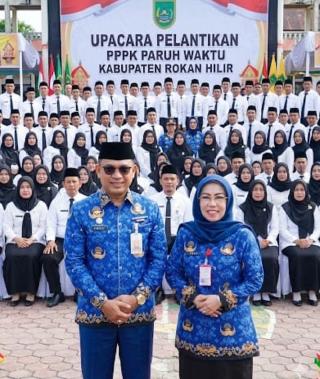 Pemkab Rohil Tegaskan Isu Pemberhentian PPPK Paruh Waktu Hoaks, Bupati Fokus Cari Solusi
