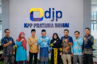 Sekdako Dumai dan KPP Pratama Bahas Optimalisasi Penerimaan Pajak untuk Perkuat PAD