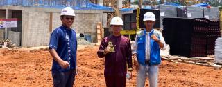 Wabup Kuansing Tinjau Pembangunan Sekolah Rakyat, Pastikan Tepat Waktu dan Berkualitas