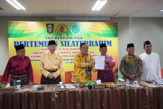 Tali Berpilin Tiga Menguat, FKPMR, LAMR, dan MUI Riau Sepakat Sinergi Bangun Daerah