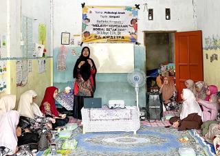 RA Khalifa Sungai Salak Dorong Pendidikan Empati Anak