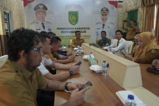 Rakor Inflasi 2026 Dipimpin Tomsi Tohir, Pemkab Inhil Ikuti Secara Virtual