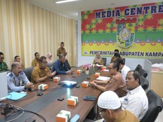 Wabup Kampar Dukung Program Nasional dalam Rakor Inflasi dan Evaluasi 3 Juta Rumah