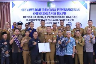Wabup Muzamil Tegaskan Musrenbang RKPD 2027 Jadi Arah Strategis Pembangunan Meranti