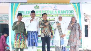 Bupati Hadiri Lepas Sambut Kakan Kemenag Meranti
