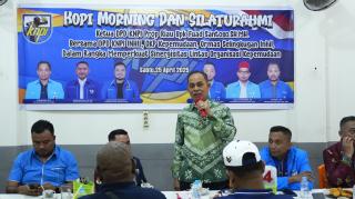 Bupati Herman Ajak Pemuda Ambil Peran Strategis, KNPI Inhil Perkuat Sinergi Lewat “Kopi Morning”