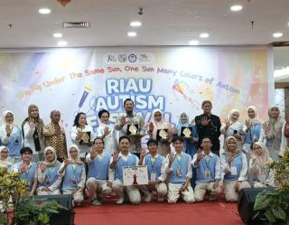 Riau Autfest 2026 Jadi Ajang Edukasi dan Ekspresi Anak Autisme di Pekanbaru