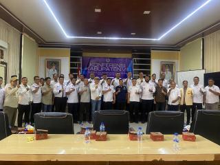 Buka Konferkab VIII PWI Rohil, Juliandra Tegaskan Pers Mitra Strategis Pembangunan