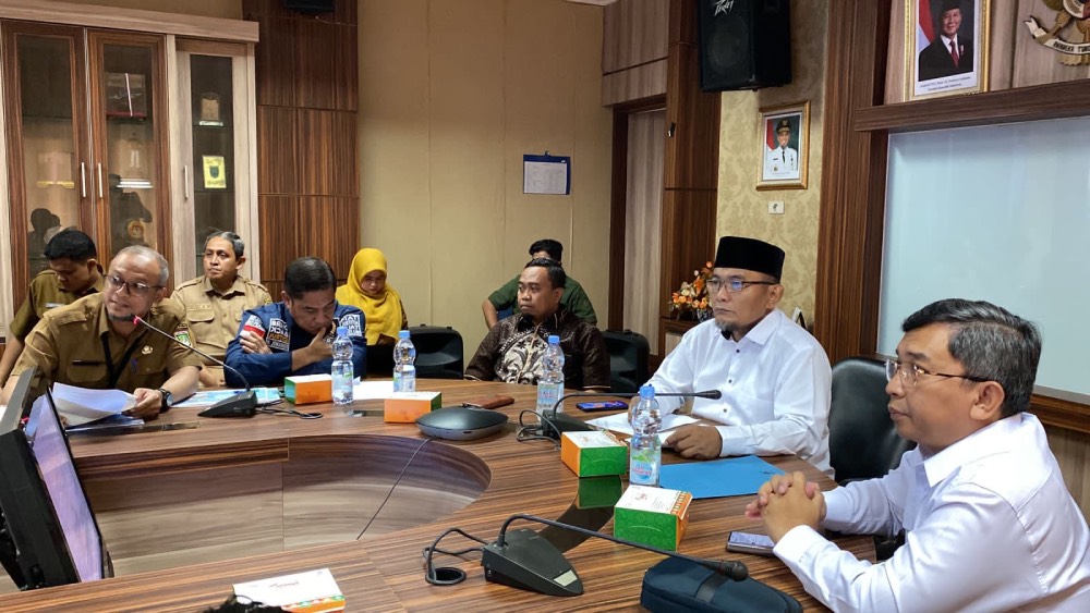 Wawako Dumai Pimpin Rakor Percepat Kepastian Status Lahan ROW Jalan Sudirman