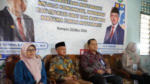 BBPOM Pekanbaru Edukasi Warga Kampar tentang Keamanan Kosmetik dan Pencegahan Stunting