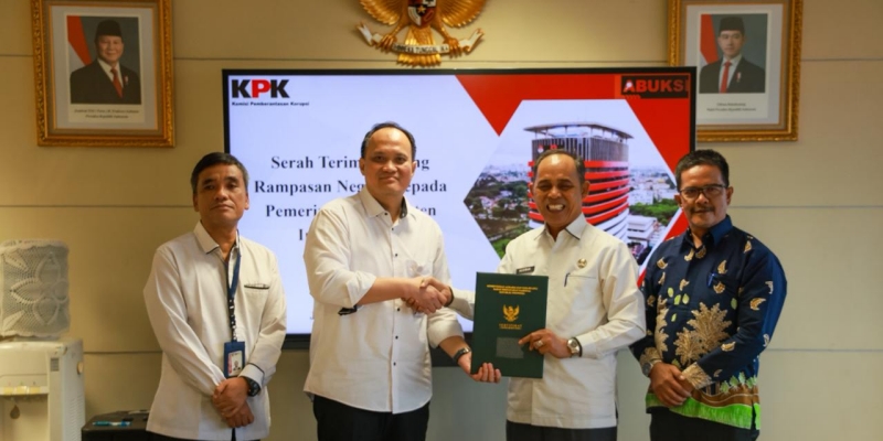 KPK Hibahkan 13 Aset Rampasan Korupsi ke Pemkab Inhil Senilai Rp3,6 Miliar