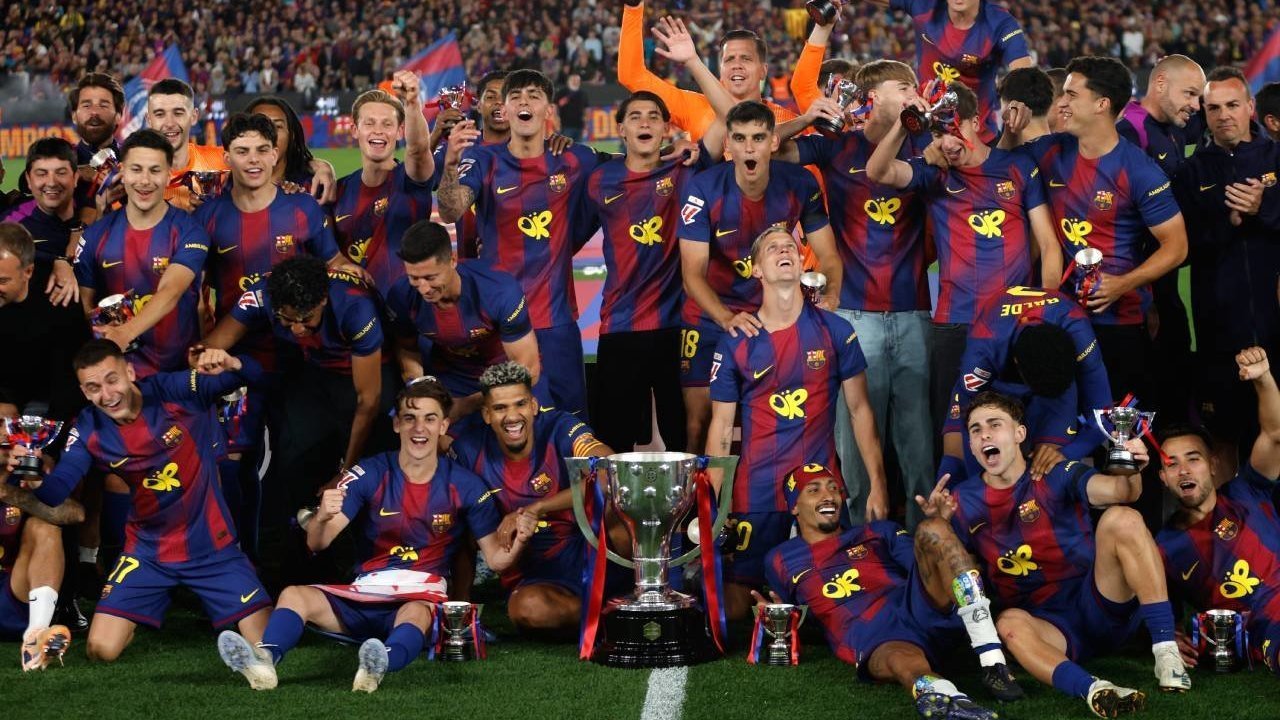 Taklukkan Real Madrid di El Clasico, Barcelona Resmi Segel Gelar La Liga 2025/2026