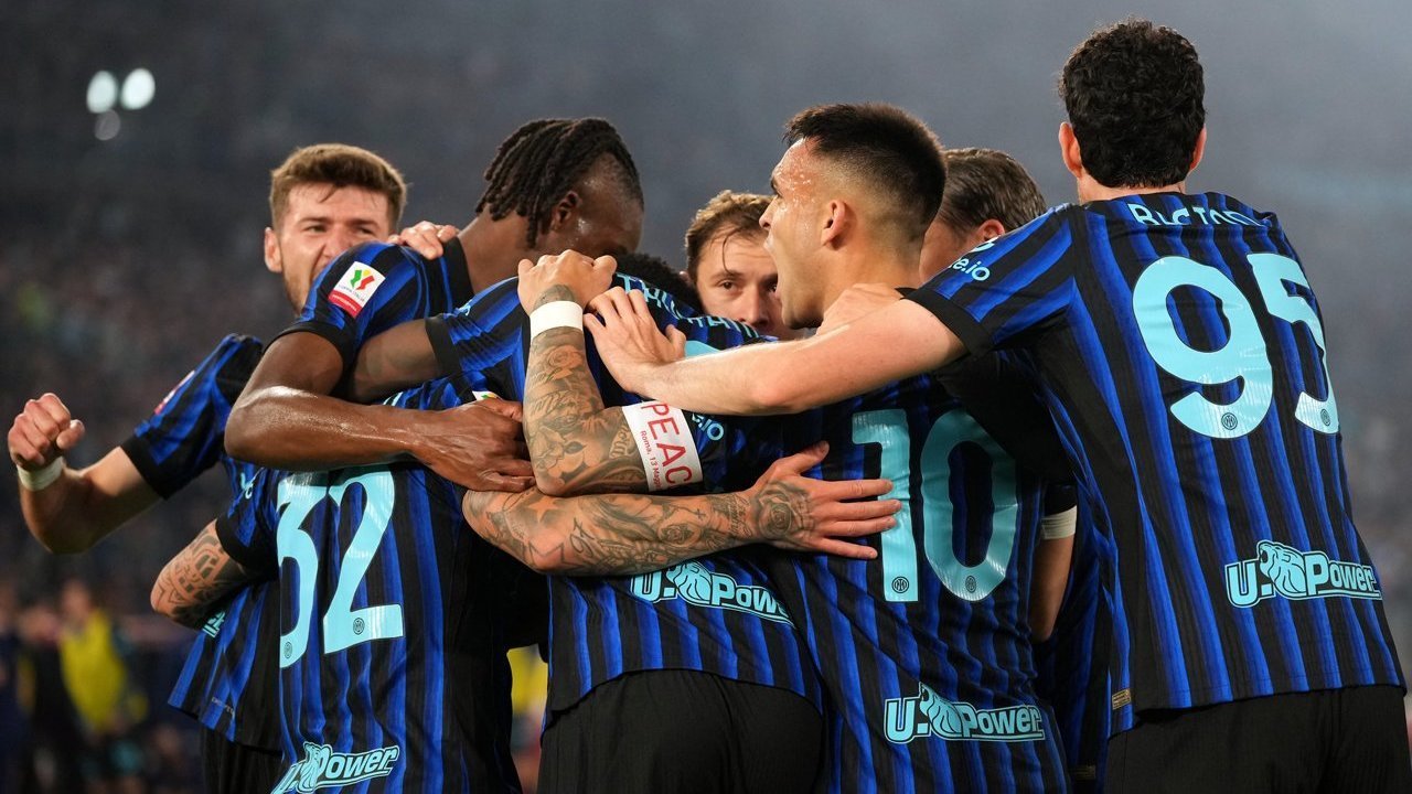 Inter Milan Taklukkan Lazio 2-0, Nerazzurri Sukses Raih Double Winners Domestik