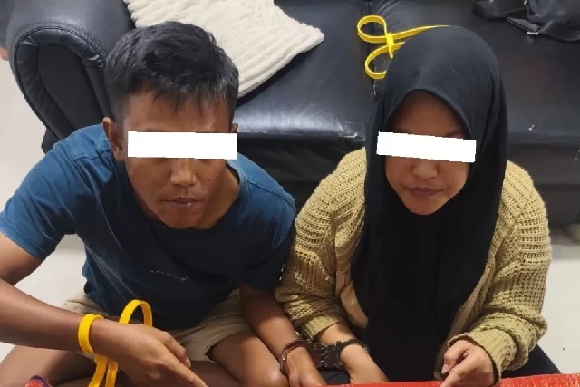 Sejoli di Bengkalis Rekayasa Perampokan Rp600 Juta, Terbongkar karena Kejanggalan CCTV