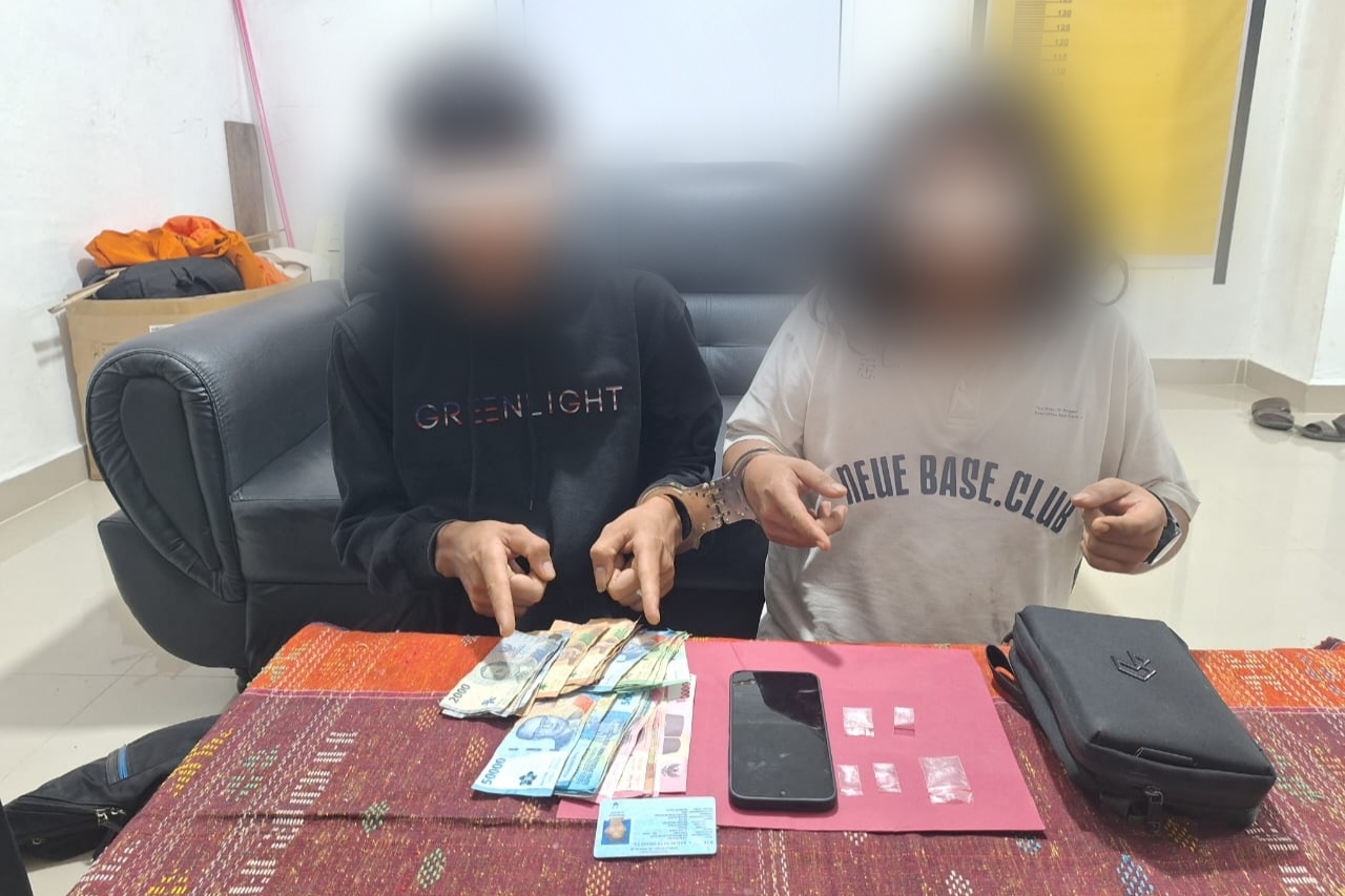 Dua Pemuda di Mandau Diciduk Polisi, Sabu Disembunyikan di Jok Motor