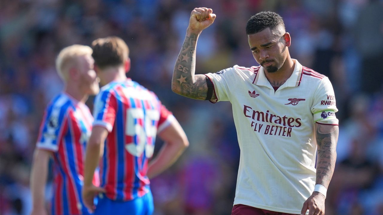 Arsenal Tutup Musim Juara dengan Kemenangan Dramatis atas Crystal Palace