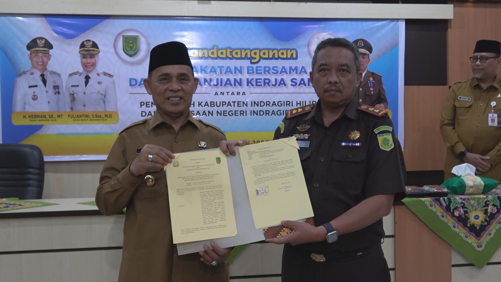 Herman Libatkan Kejaksaan Negeri Indragiri Hilir Awasi Aset dan Pajak Daerah