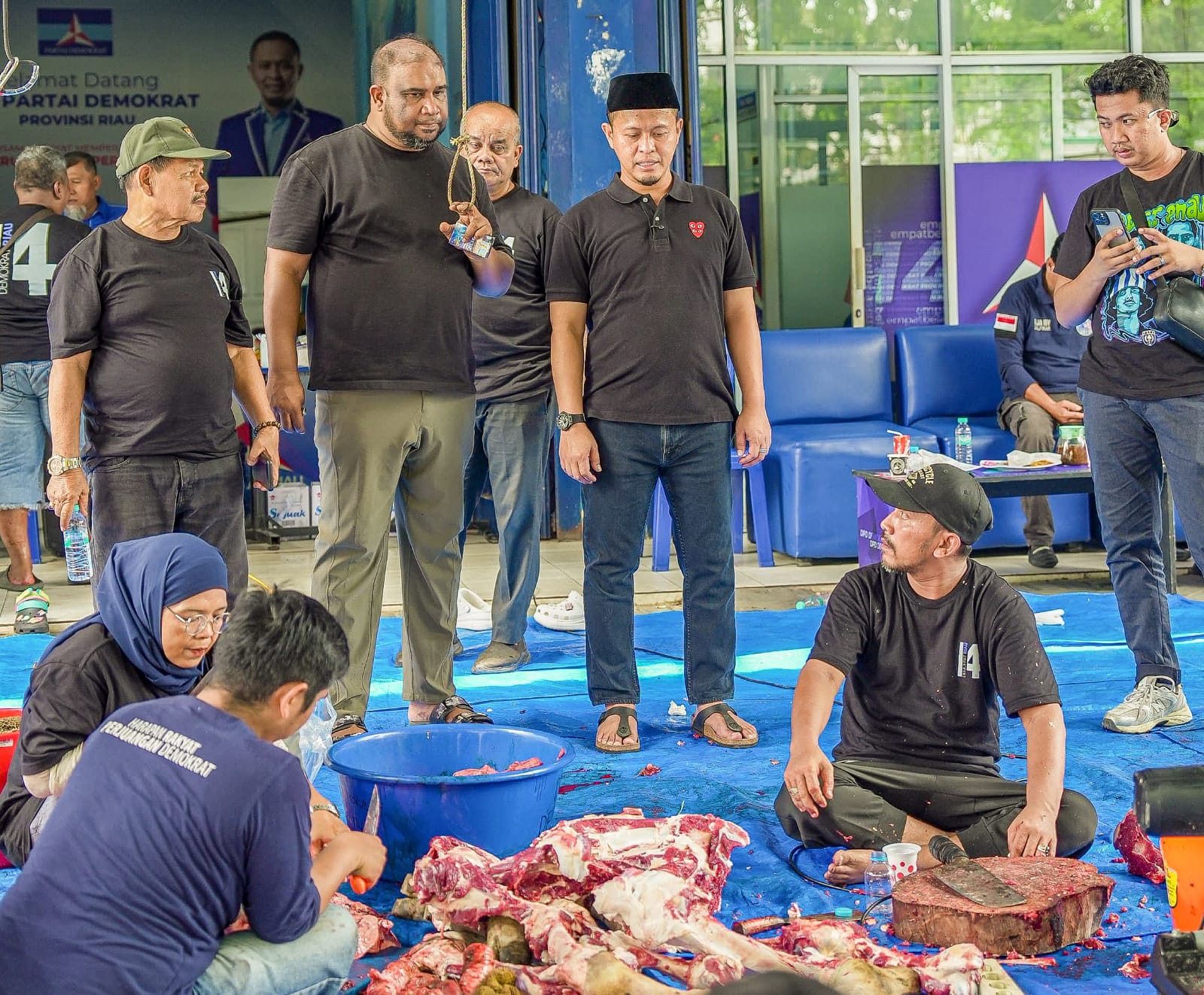 Wako Pekanbaru Apresiasi Semangat Berbagi DPD Demokrat Riau di Idul Adha 1447 H
