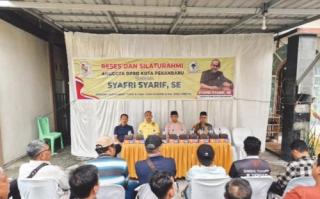 Reses di Tuah Madani–Binawidya, Syafri Syarif Serap Aspirasi Warga Terkait Banjir, Tapal Batas dan P