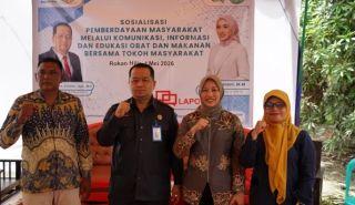 BBPOM Pekanbaru Turun ke Rohil, Edukasi Warga Soal Bahaya Pangan Berbahan Kimia