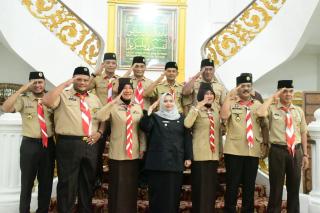 Bupati Kasmarni Terima Audiensi Kwarcab Pramuka, Pelantikan Pengurus Dijadwalkan 12 Mei