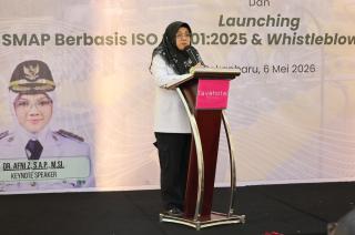 Bupati Siak Dorong Transparansi BUMD Lewat SMAP dan Whistleblowing System