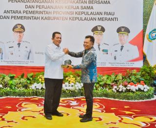 Pemkab Meranti dan Pemprov Kepri Perkuat Kerja Sama Strategis, Dorong Hilirisasi Kelapa dan Sagu