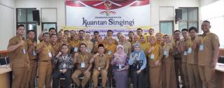 Balai Bahasa Provinsi Riau dan Pemkab Kuansing Gelar Pelatihan Bahasa untuk Pengelola Media OPD