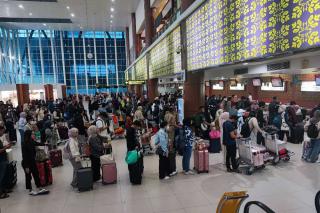 Libur Panjang Kenaikan Yesus Kristus Belum Dongkrak Arus Penumpang di Bandara SSK II Pekanbaru