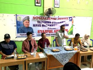 BPJS Ketenagakerjaan Duri Sosialisasikan Perda Perlindungan Pekerja di Bengkalis