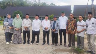 Kakanwil Kemenag Riau Tinjau Rehabilitasi 10 RKB di MTsN 2 Bengkalis