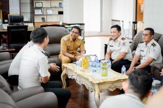 Wabup Rohil Sambut Kakanim Bagansiapiapi, Bahas Penguatan Pelayanan Publik dan Pembangunan Kantor 