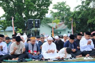 Agung Nugroho Dijadwalkan Shalat Idul Adha di Lapangan Griya Nusantara Sidomulyo