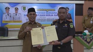 Herman Libatkan Kejaksaan Negeri Indragiri Hilir Awasi Aset dan Pajak Daerah