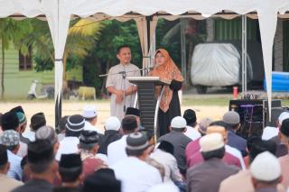 Bupati Afni Rayakan Iduladha di Pelosok Siak, Total Kurban Capai 3.072 Ekor